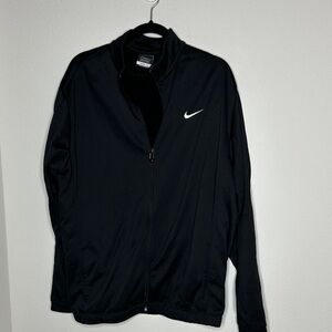 Nike Men's Black Windbreaker Jacket